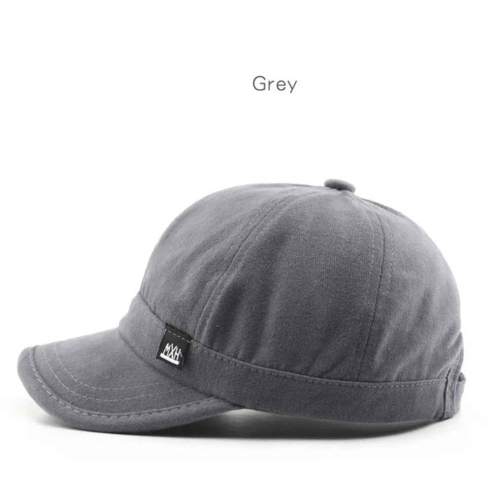 Retro Quick - Drying 5 - Panel Baseball Cap – Unisex Short Brim Hat for Summer Outdoor, Sunscreen & Casual Wear - URBEN PEAK